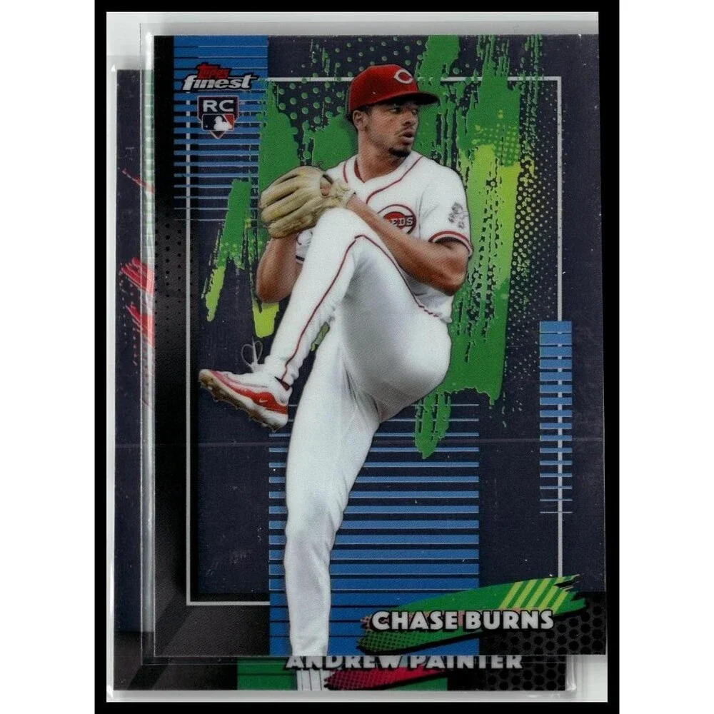 2026 Finest Chase Burns Common Base Rookie RC Reds